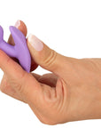Cuties Mini Buttplug lila med spiralformad struktur