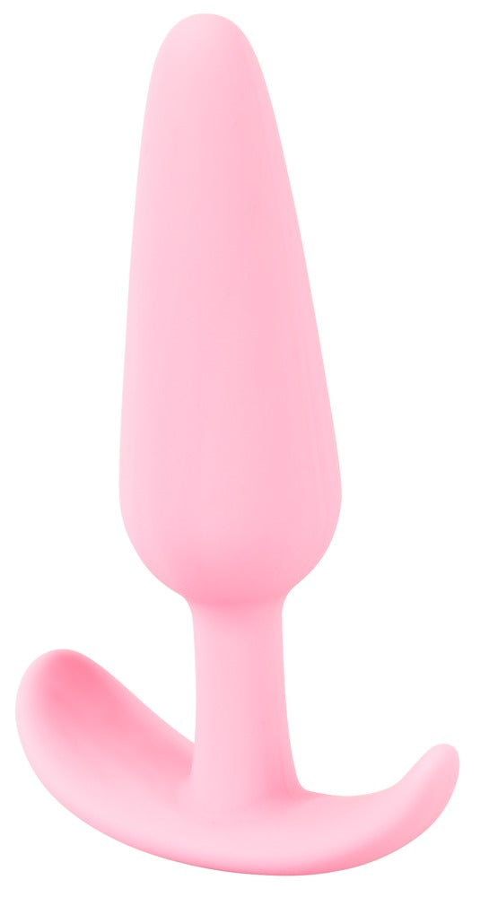 Cuties Mini Buttplug rosa – bred bas som stoppar