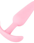 Rosa Cuties buttplug i mjuk böjlig silikon