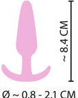 Rosa Cuties Mini Buttplug för anal nybörjarlek
