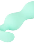 Mintgrön Cuties buttplug i mjuk böjlig silikon