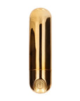 10 Speed Rechargeable Bullet Gold ståendes mot vit bakgrund.