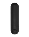 7 Speed Rechargeable Bullet Black ståendes mot vit bakgrund.