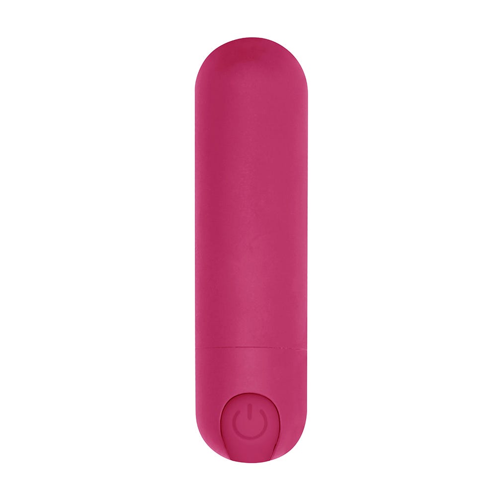 10 Speed Rechargeable Bullet Pink ståendes mot vit bakgrund.