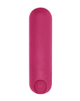 10 Speed Rechargeable Bullet Pink ståendes mot vit bakgrund.