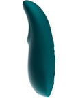 We-Vibe Touch X Green Velvet ståendes från sidan mot vit bakgrund.