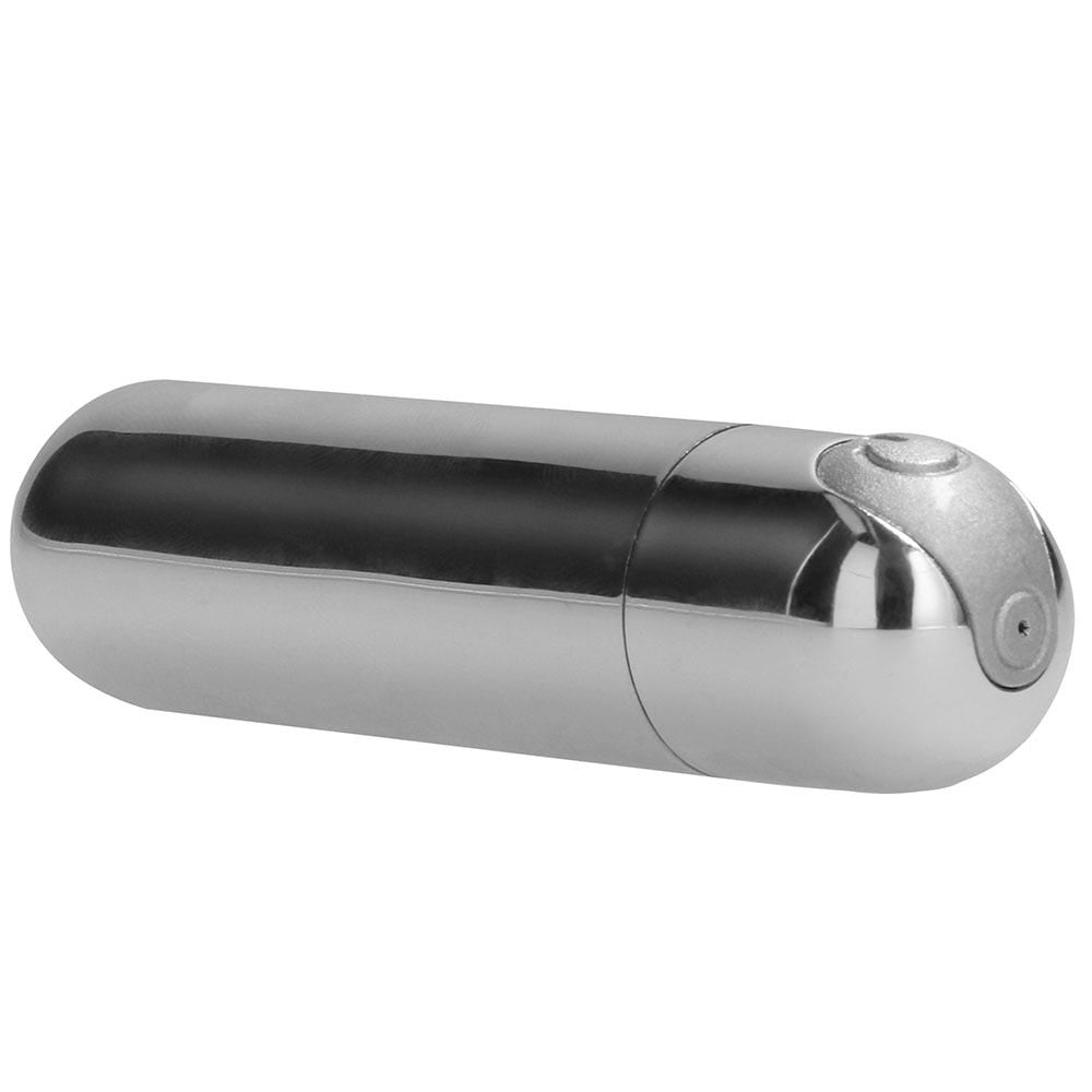 10 Speed Rechargeable Bullet Silver - Lustly