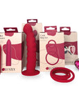 LUSTLY Beginners Collection Cock Ring Set Lustlyröd
