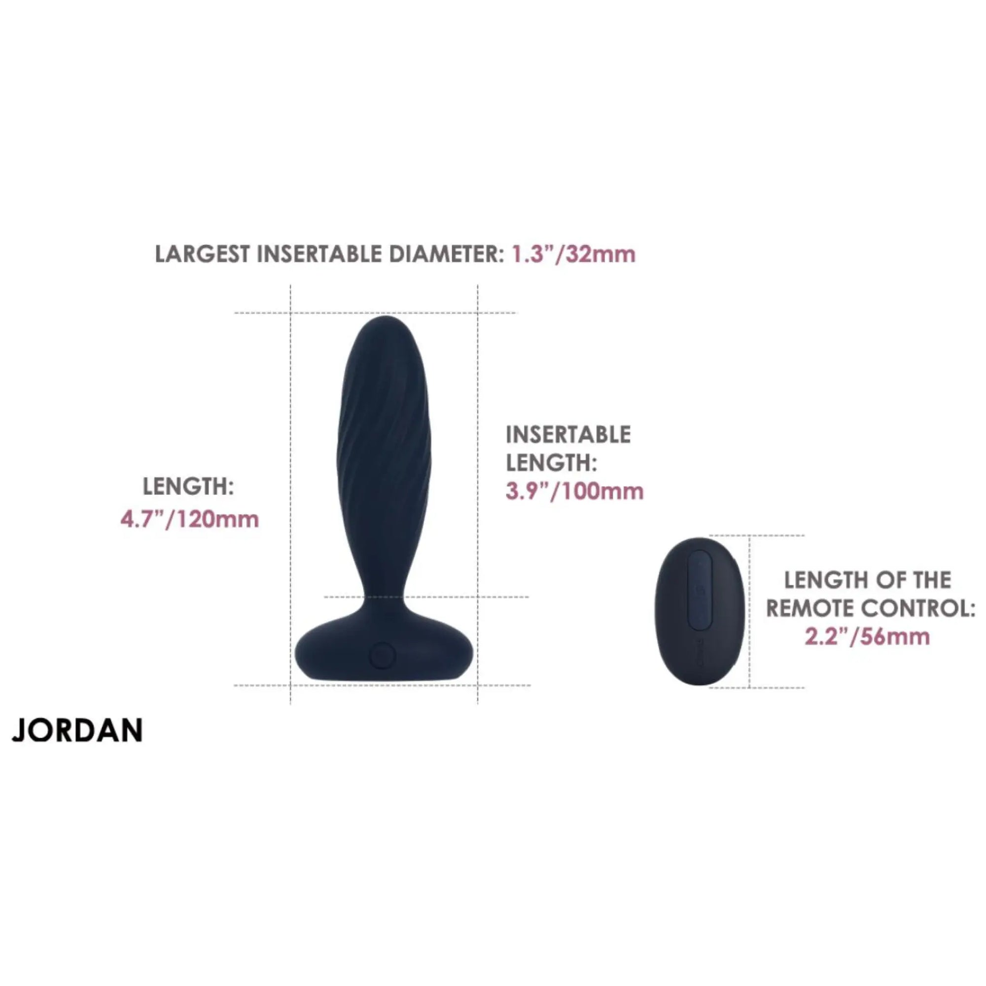 Mått Svakom Jordan
