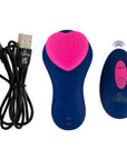 Sweet Smile Heart Trosvibrator med sin laddare