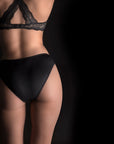 Svarta Panty Rebel vibrerande trosor med stretchig passform