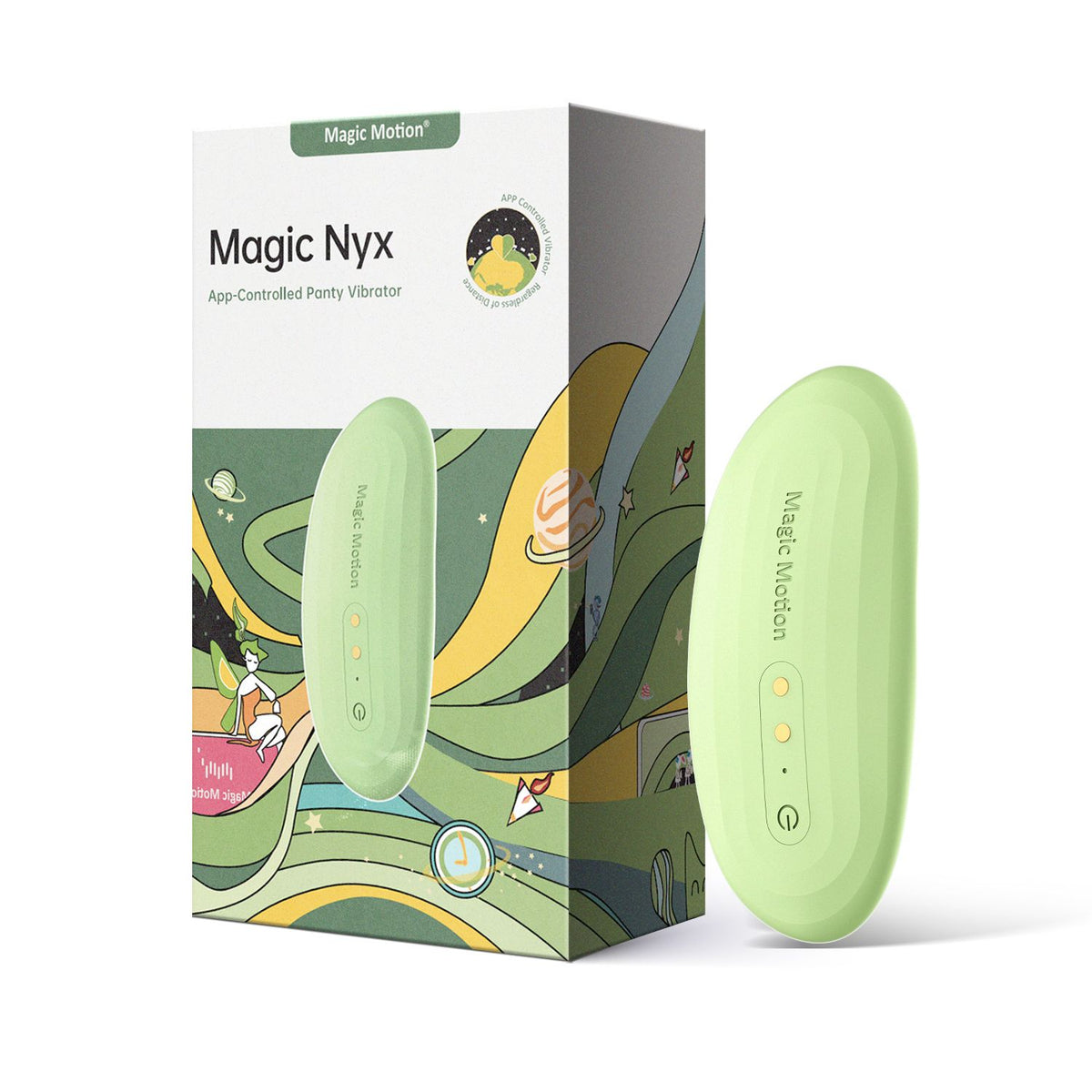 Magic Motion Nyx grön med USB-laddning