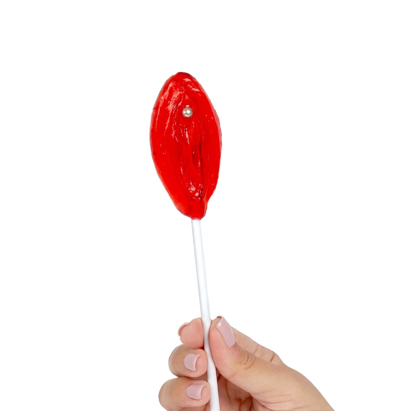 Jordgubbsklubba i jelly formad som en vulva, Secret Play