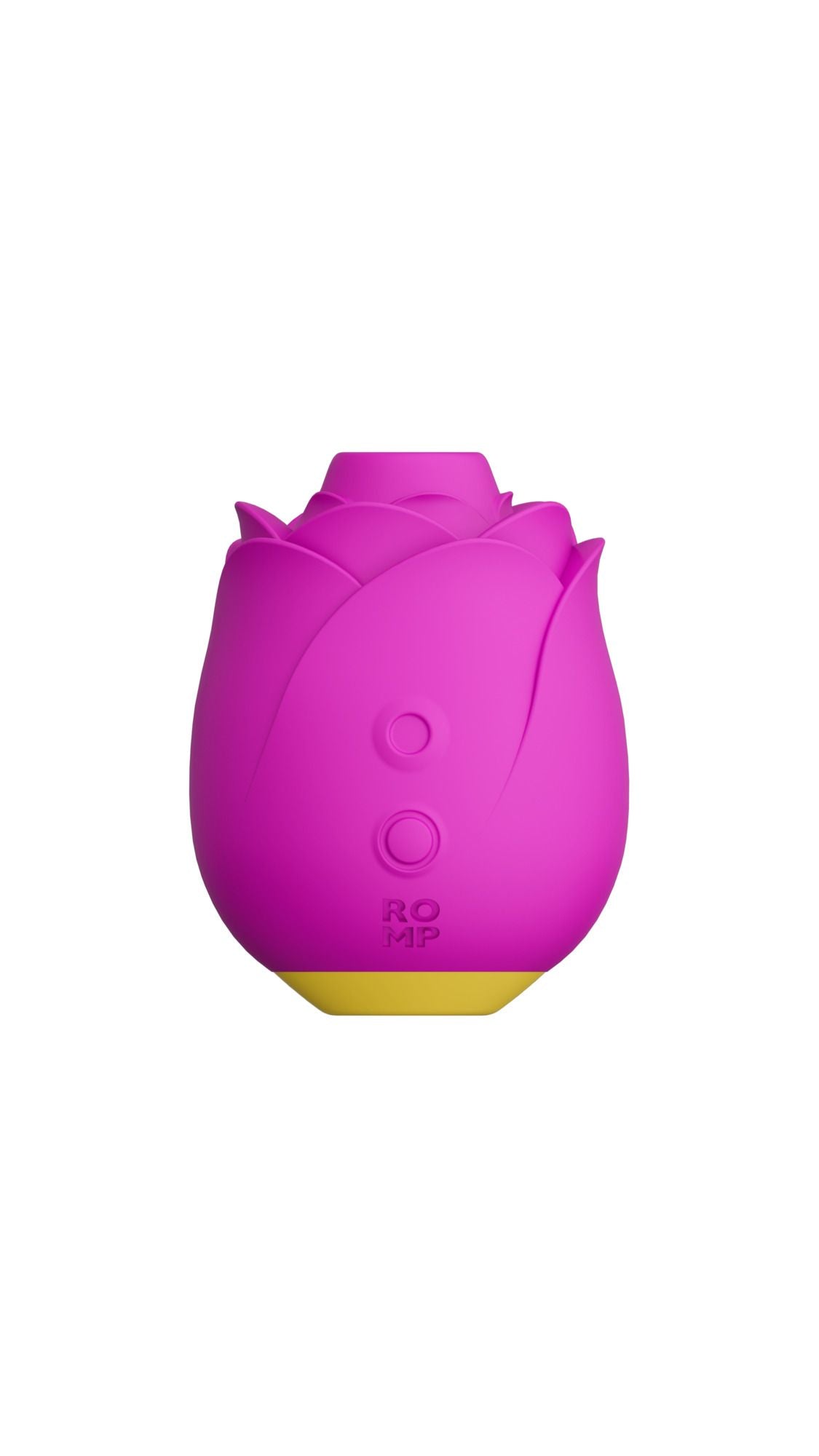 ROMP Rose lufttrycksvibrator i rosa, rosformad klitorisstimulator