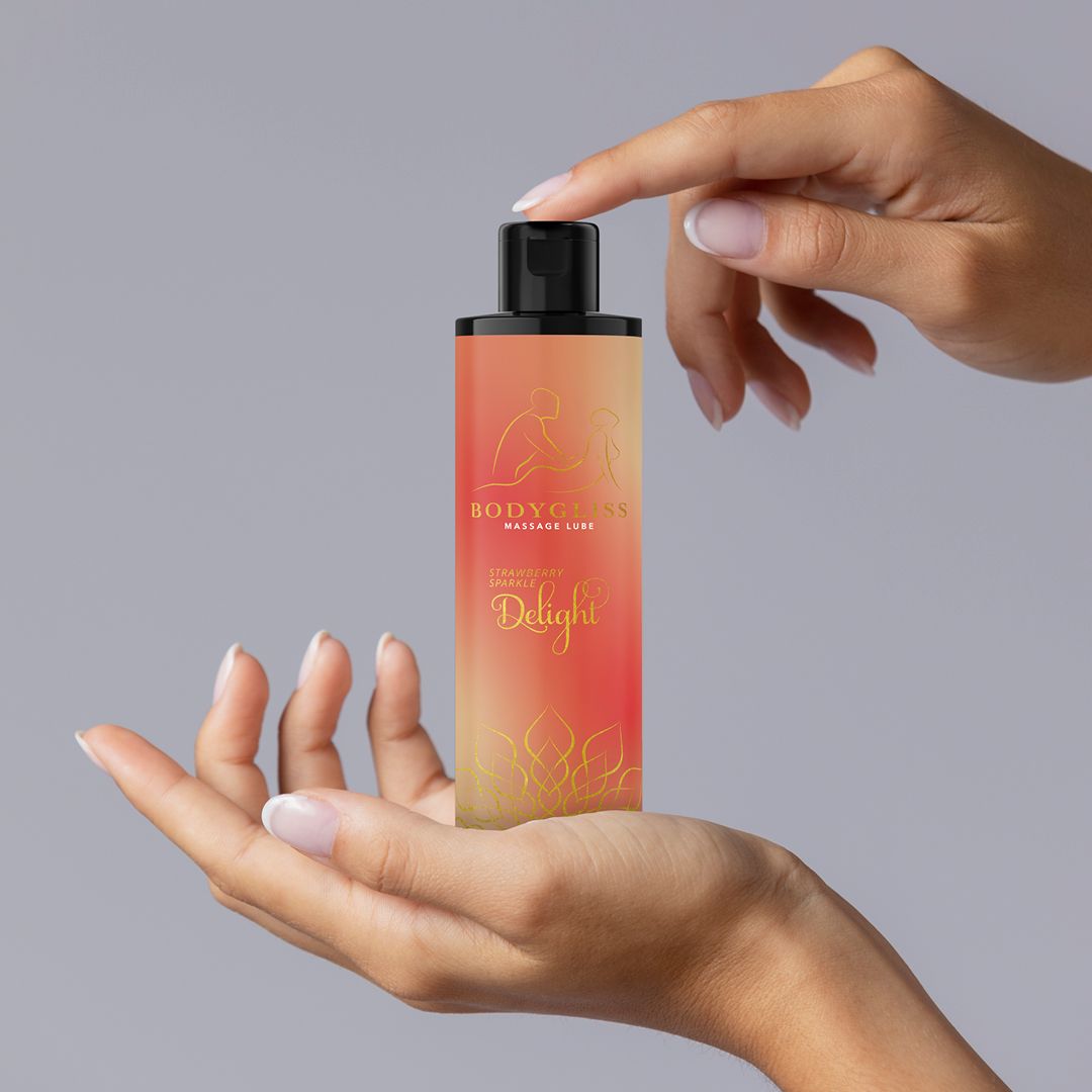 BodyGliss silikonbaserad massageolja med E-vitamin
