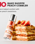 JO Bake Shoppe Peach Cobbler smaksatt glid för oralsex