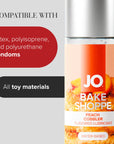 System JO Bake Shoppe Peach Cobbler vattenbaserat glidmedel, flaska