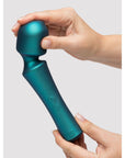 ROMP Presto wandvibrator med böjligt silikonhuvud, grön