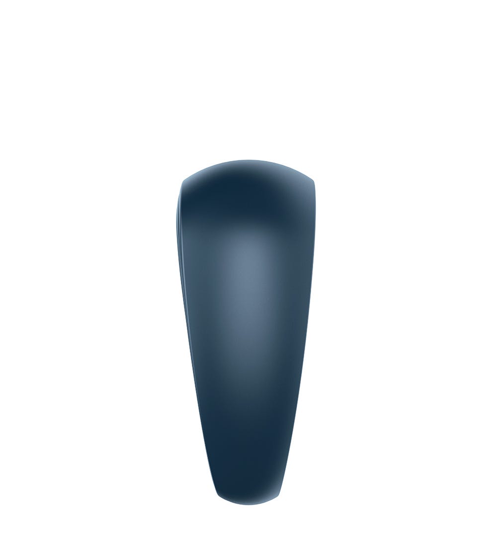 Sida av Satisfyer Power Vibrerande Penisring mot vit bakgrund.