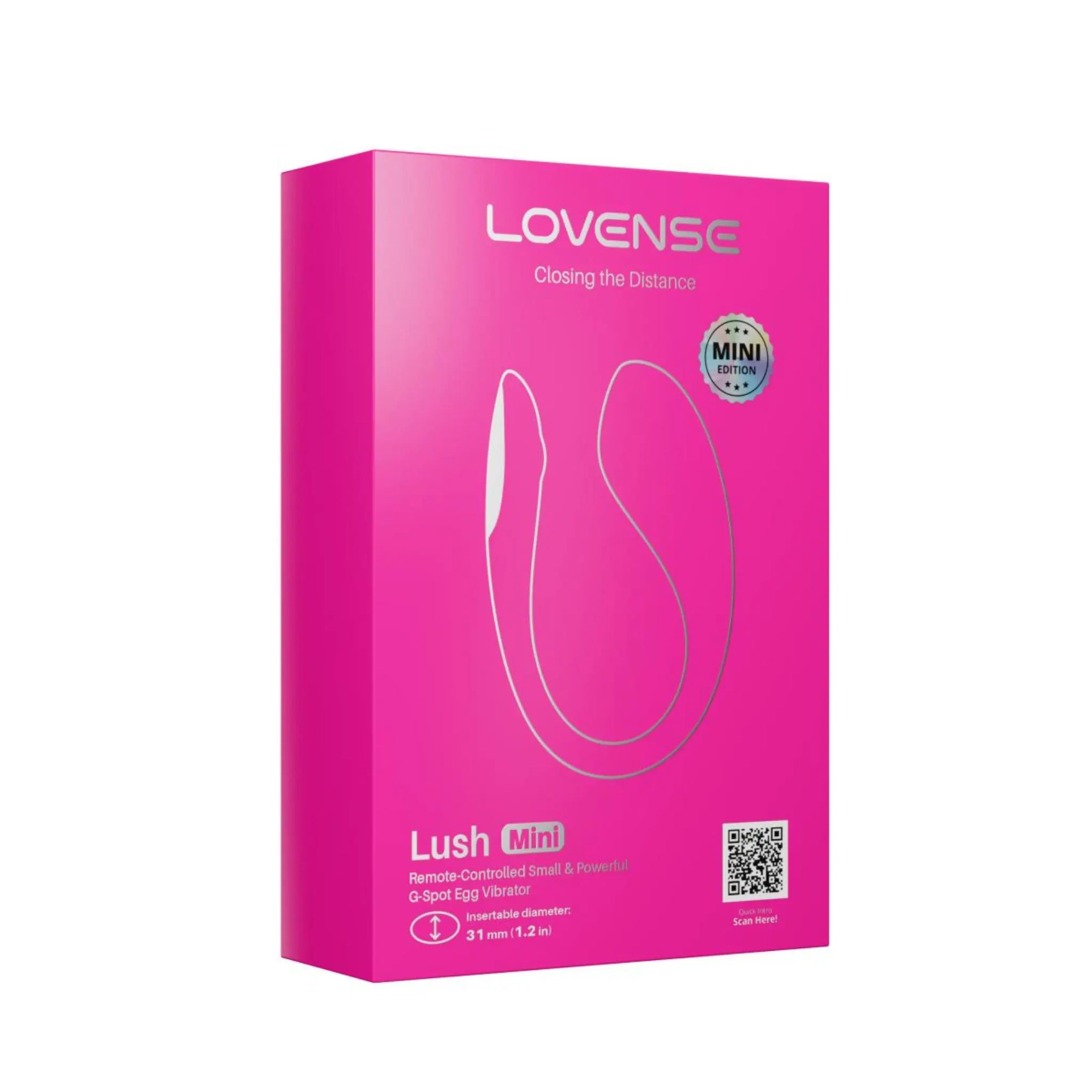 Framsida förpackning Lovense Lush Mini
