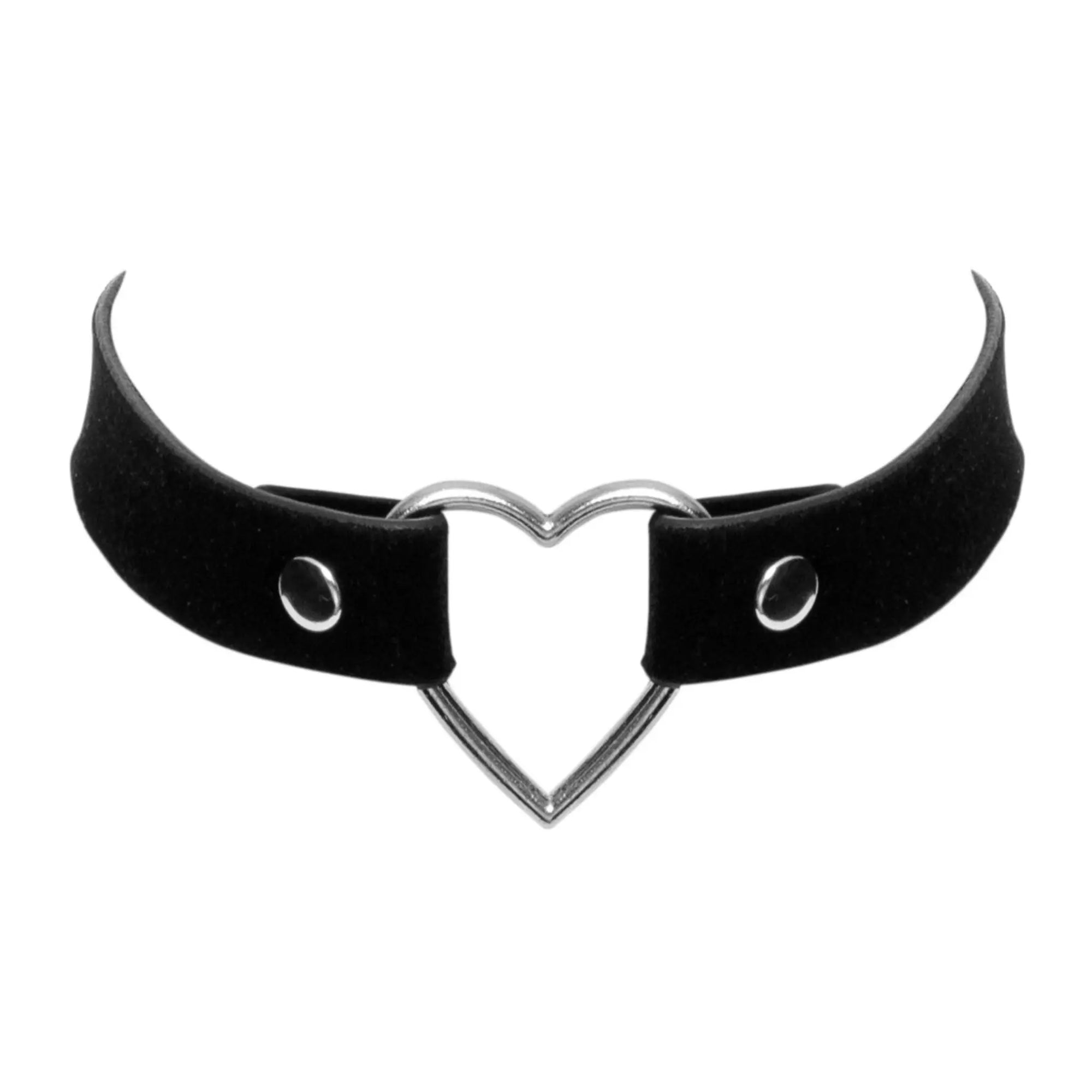 Detaljbild på Cottelli Accessories Choker med Hjärta