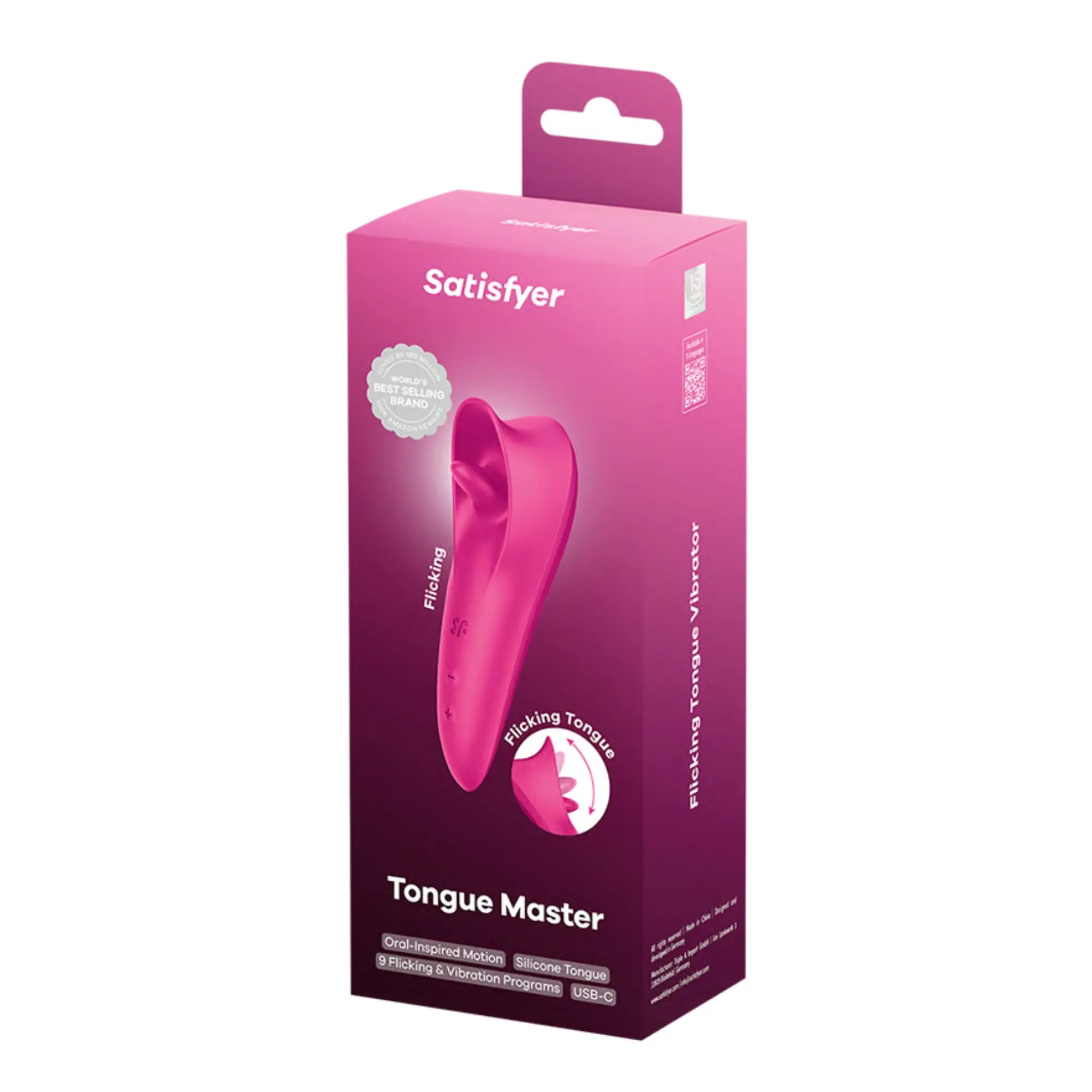 Kartongbild på Satisfyer Tongue Master