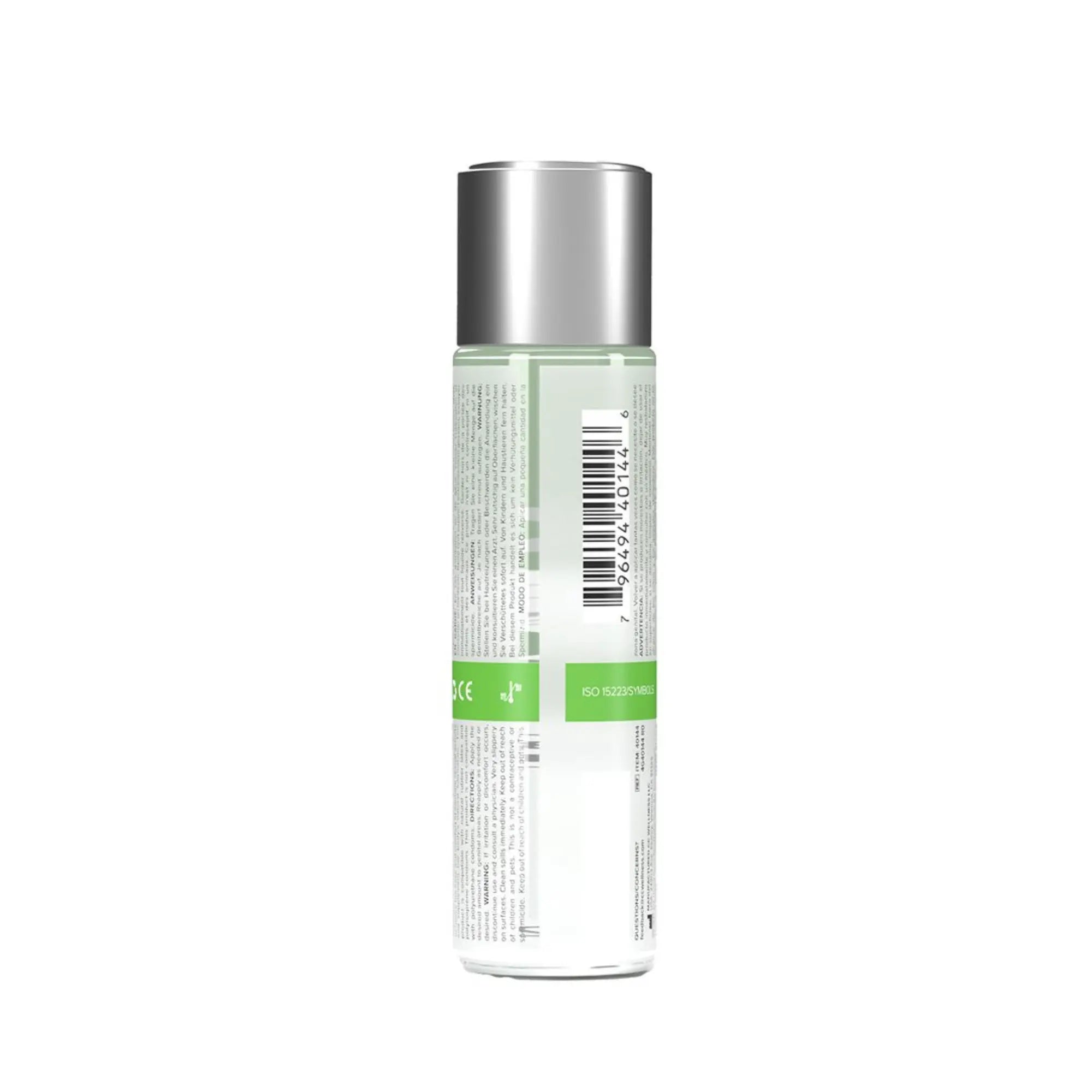 Baksidan av System Jo Aloe Water-Based Lubricant 120 ml