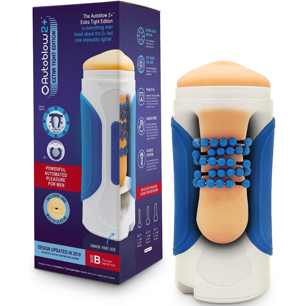 2 Plus XT Masturbator &amp; Sleeve B - Lustly
