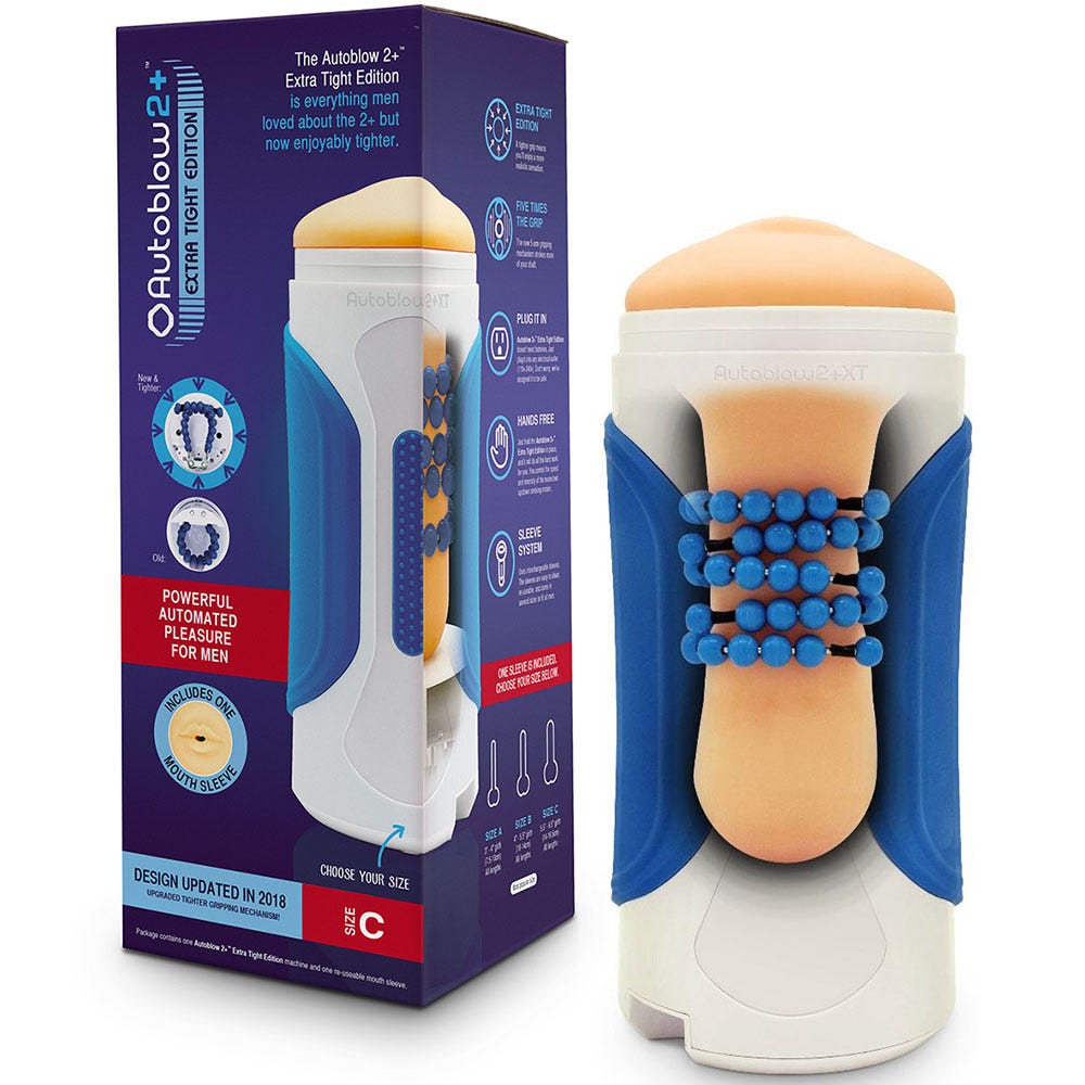 2 Plus XT Masturbator &amp; Sleeve C - Lustly