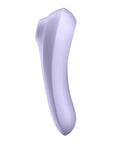 Satisfyer Dual Pleasure Mauve Appstyrd Lufttrycksvibrator från sidan