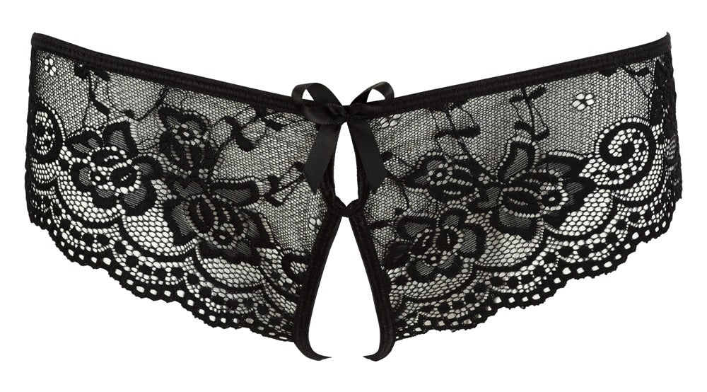 Open Crotch Lace Briefs – öppen gren med två stretchband