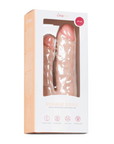 25 cm Double Dildo produktförpackning mot vit bakgrund.