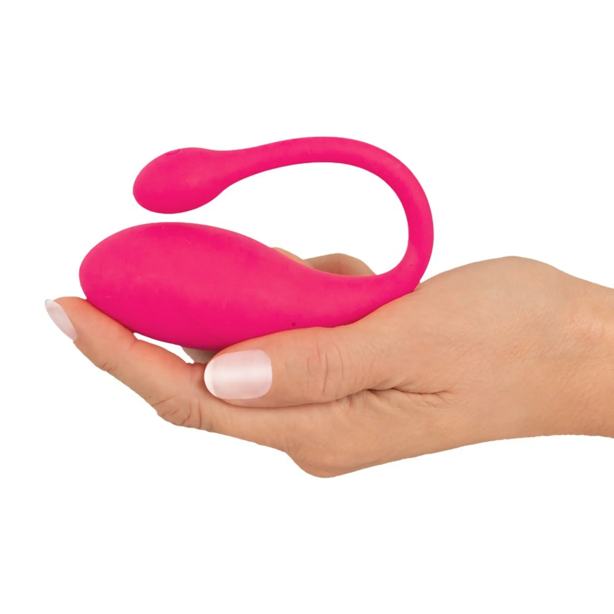 En hand håller i en Beau Coeur Koral Bärbar Vibrator