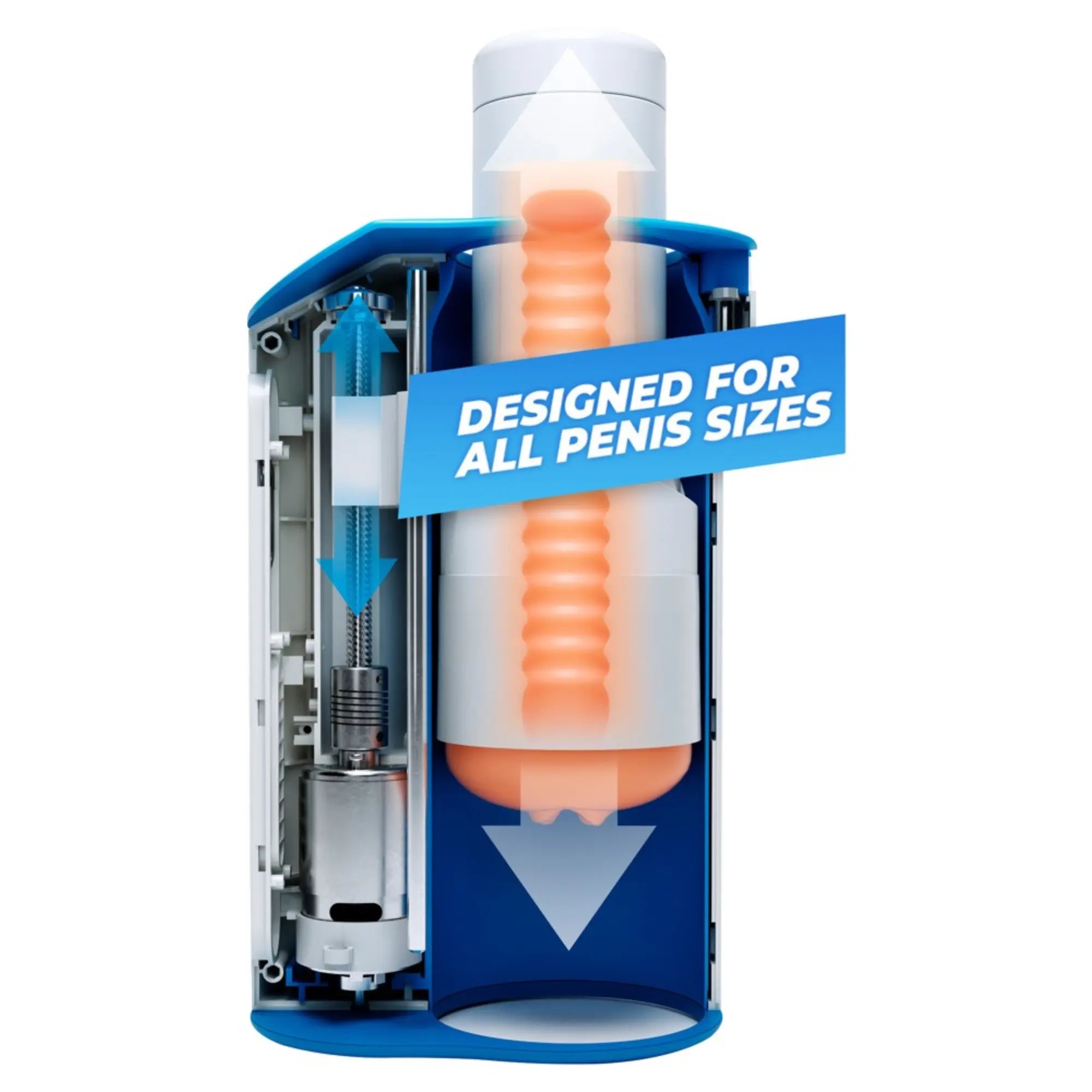 Bilden visar hur Autoblow AI Ultra fungerar