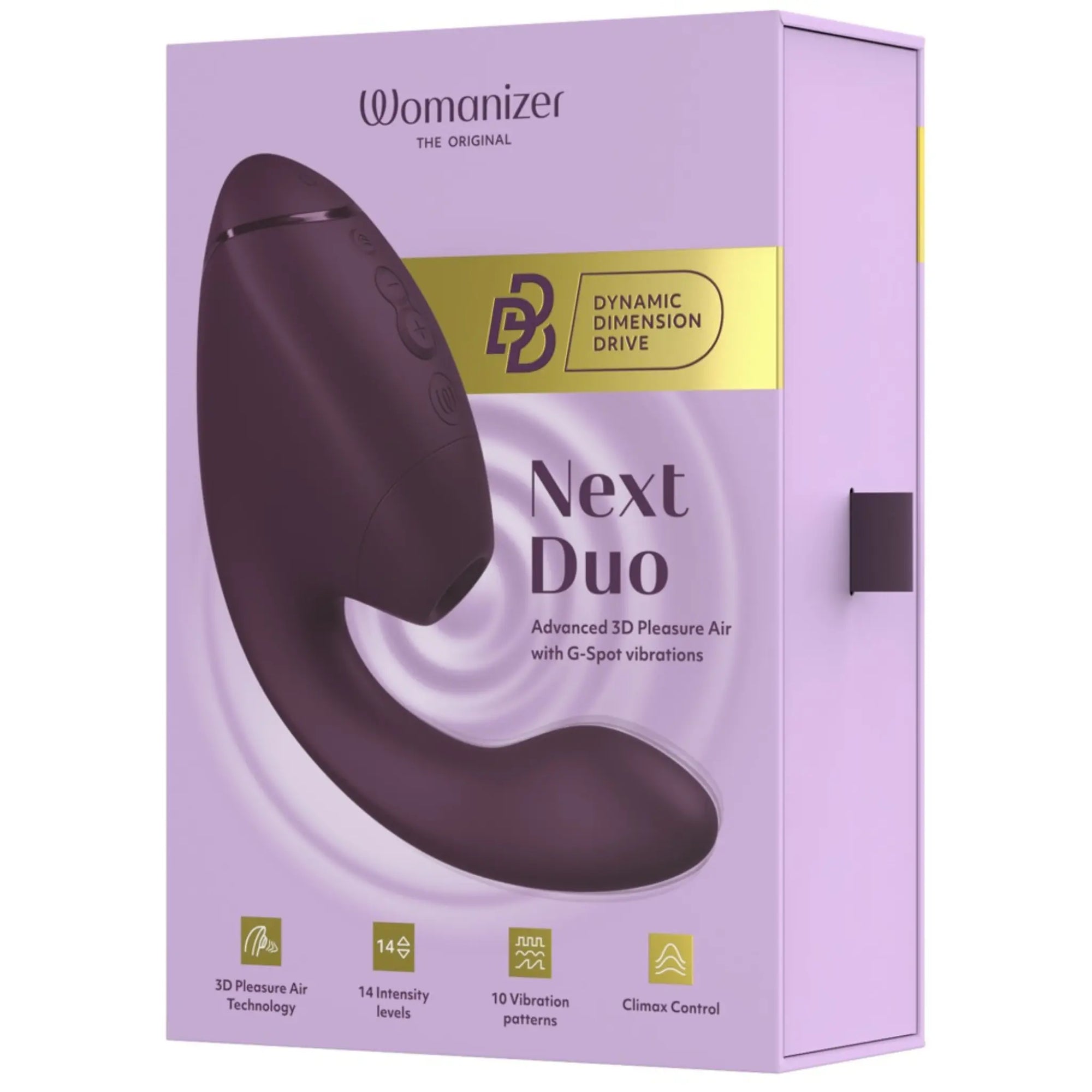 Womanizer Next Duo kartong utanpå