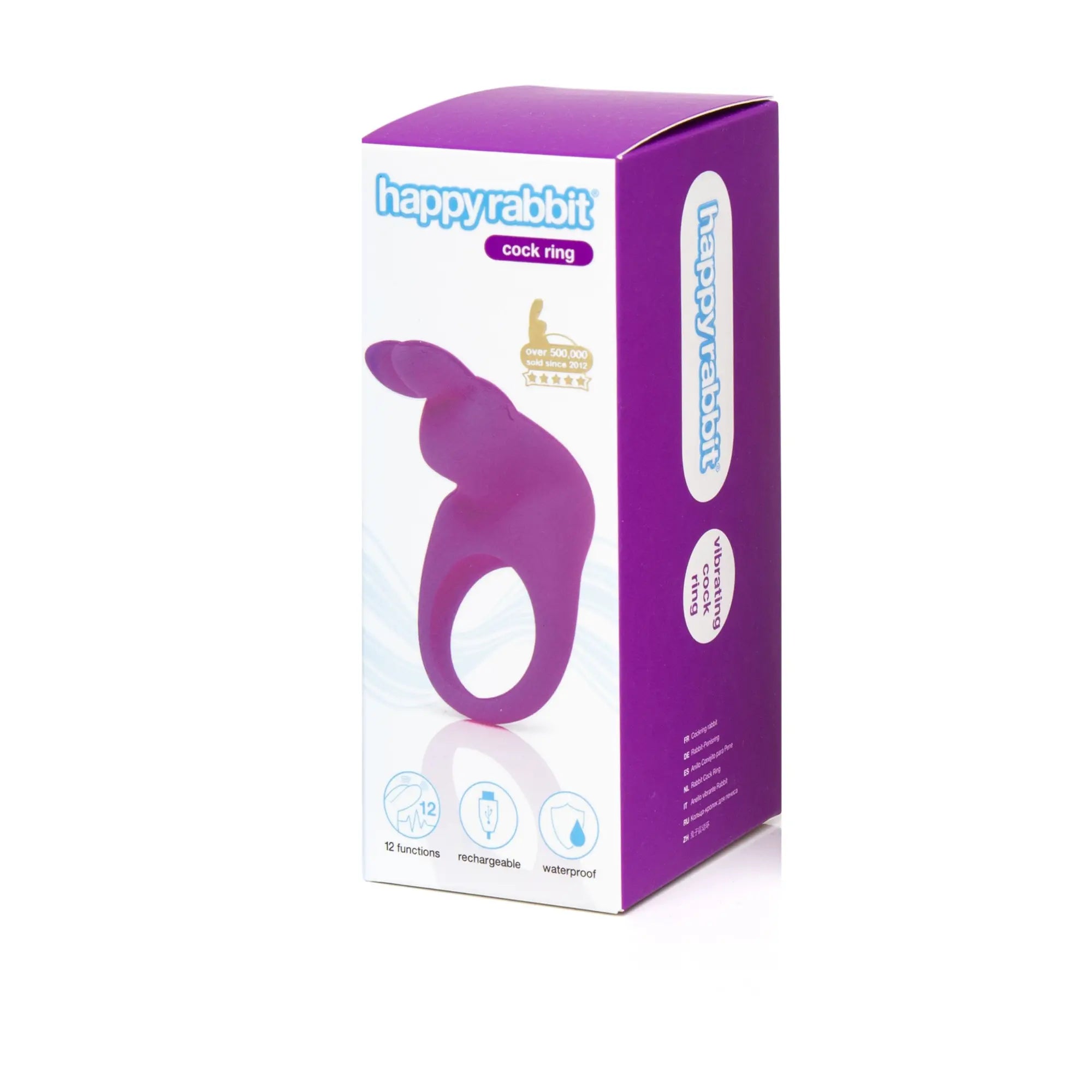 Kartongbild på Happy Rabbit Rabbit Cock Ring Magenta