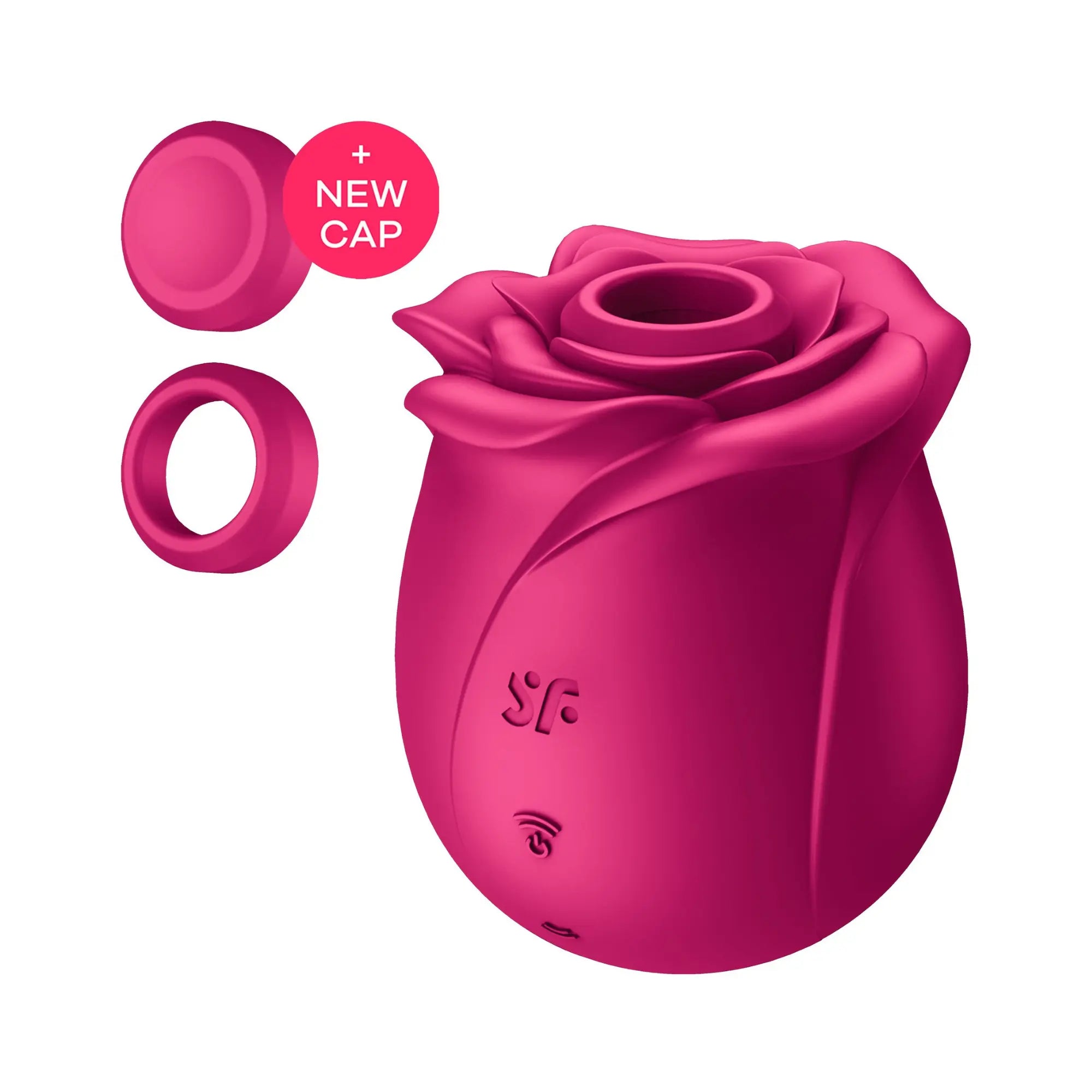 Till Satisfyer Pro 2 Classic Blossom får du extra munstycken