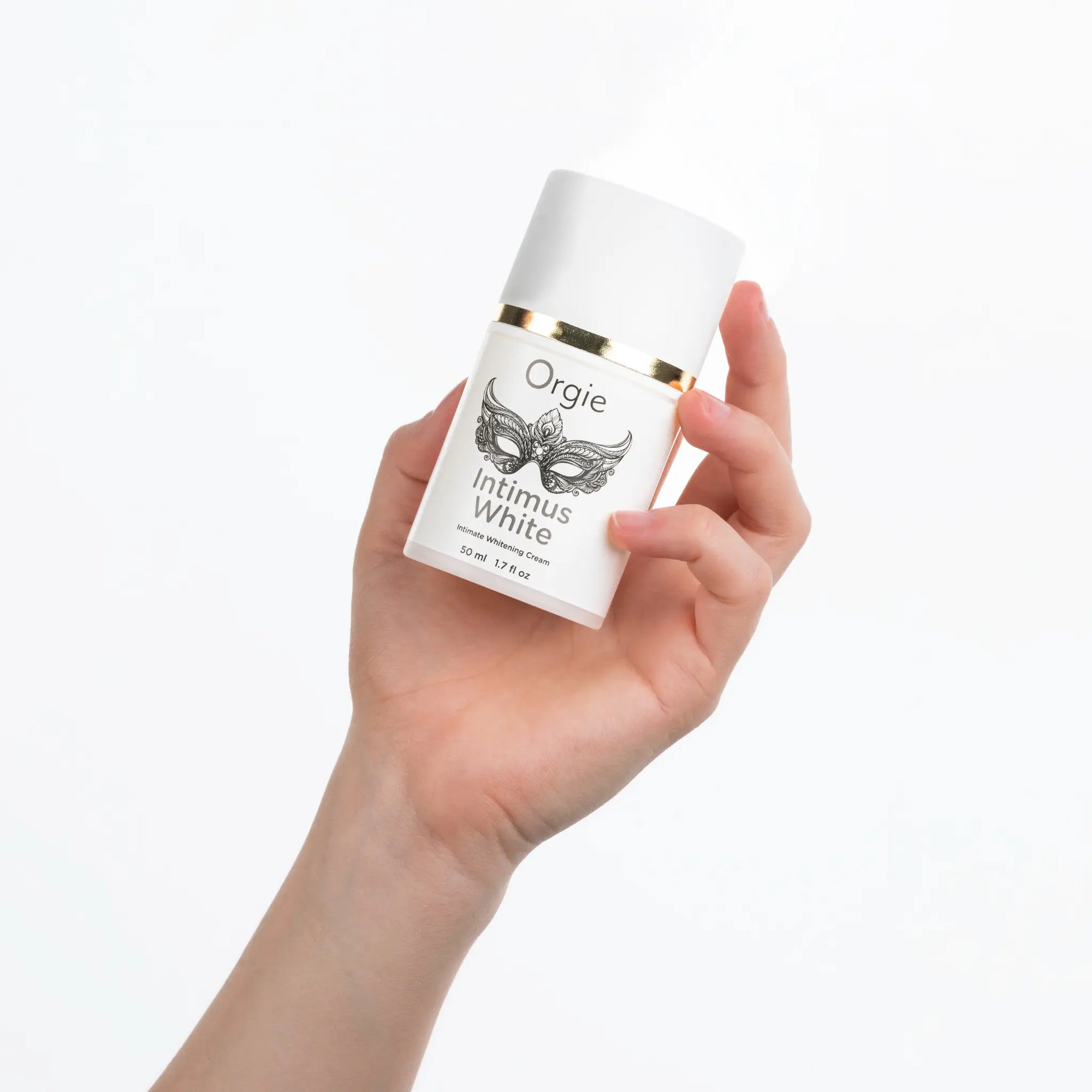 Intimus White i hand