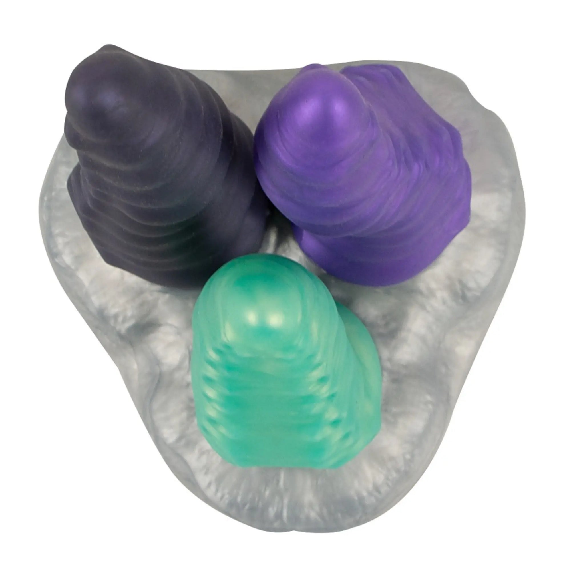 Basty Cocks Triple Tentacle Dubbeldildo ovanifrån