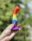 Avant Pride P1 Freedom regnbågsdildo med stark sugkopp, 15,2 cm