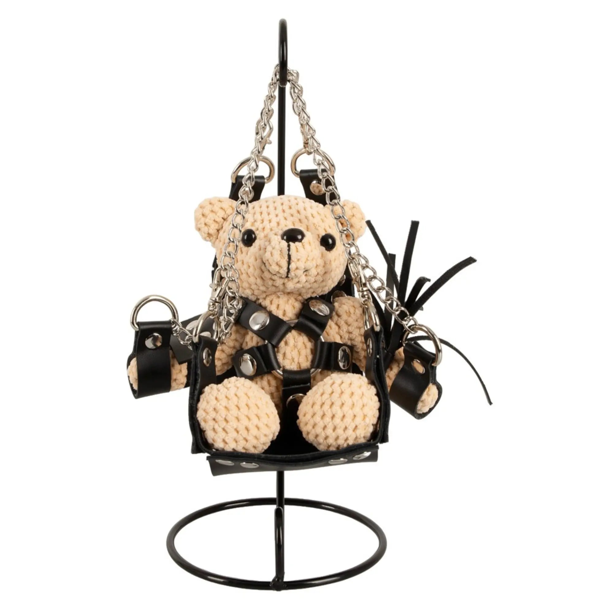 Produktbild på Bad Kitty S&amp;M Teddy with Swing Nyckelring
