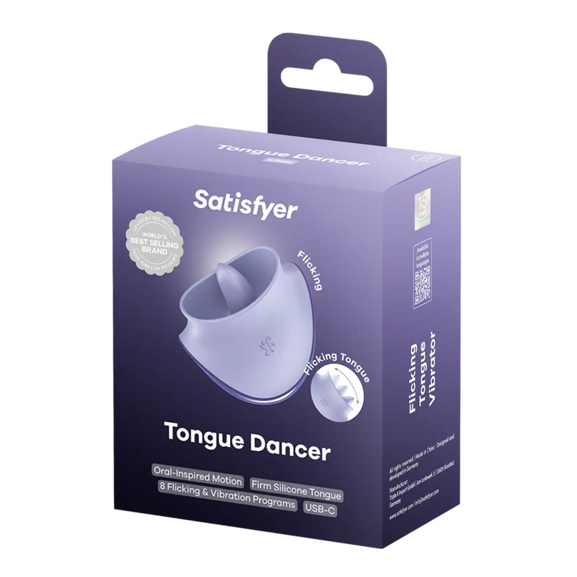 Kartongbild på Satisfyer Tongue Dancer