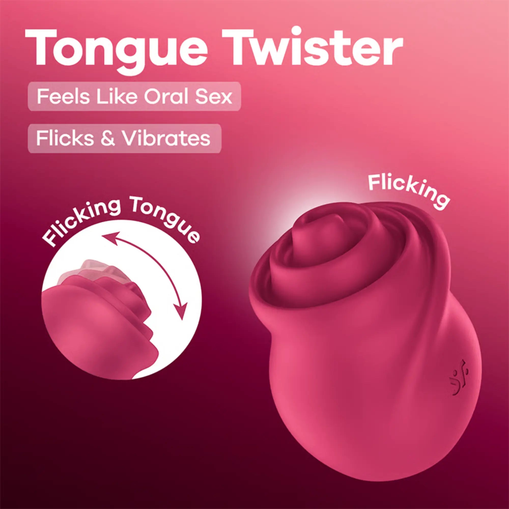 Detaljbild för produkten Satisfyer Tongue Twister