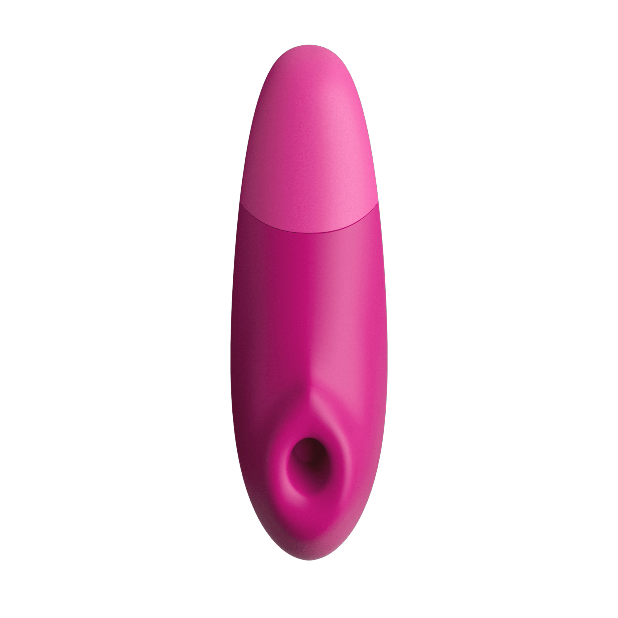 En vit bakgrund med Womanizer Enhance Pink