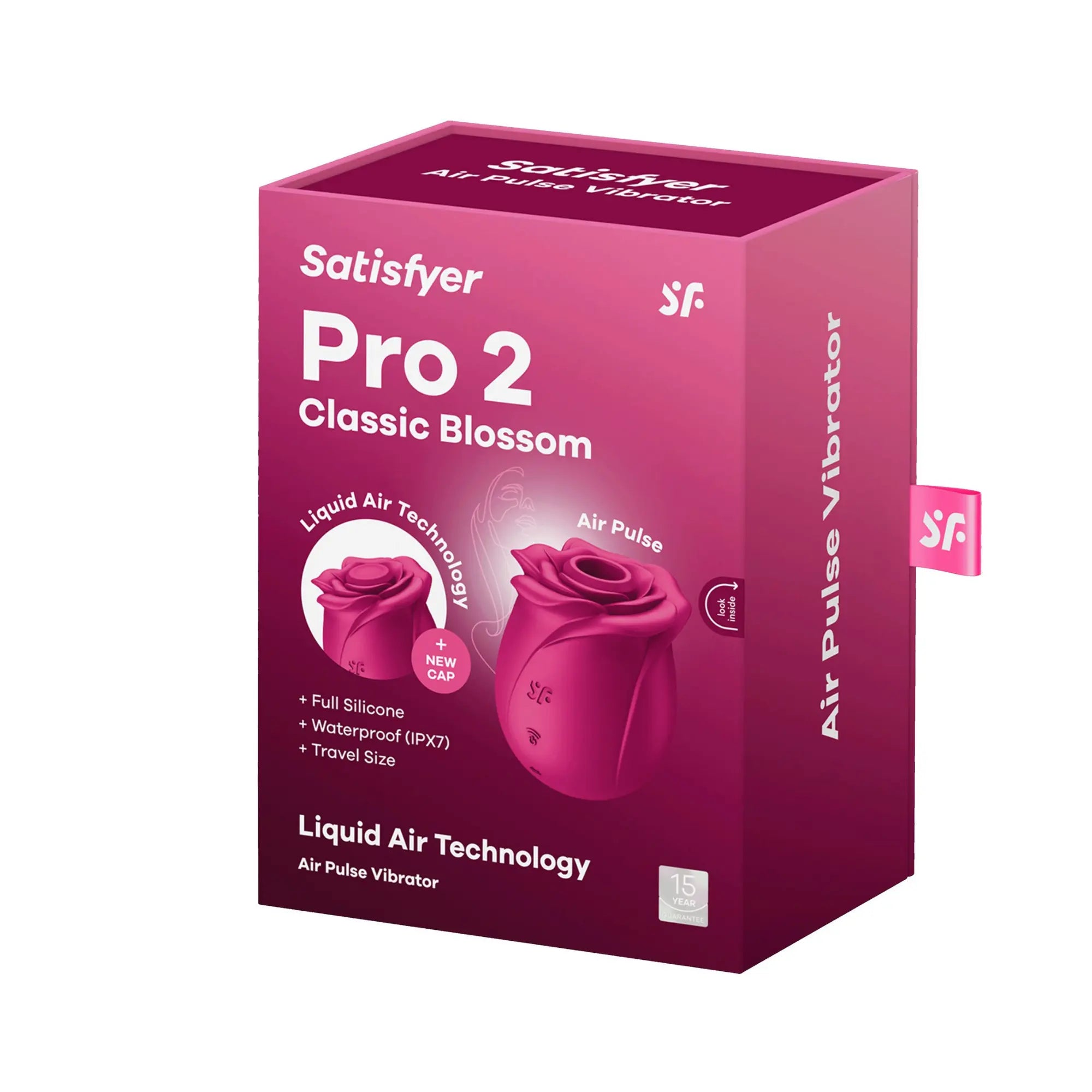 Kartongbild på Satisfyer Pro 2 Classic Blossom