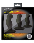 Nexus G-Play Trio Plus – Vibrerande Analpluggar S/M/L