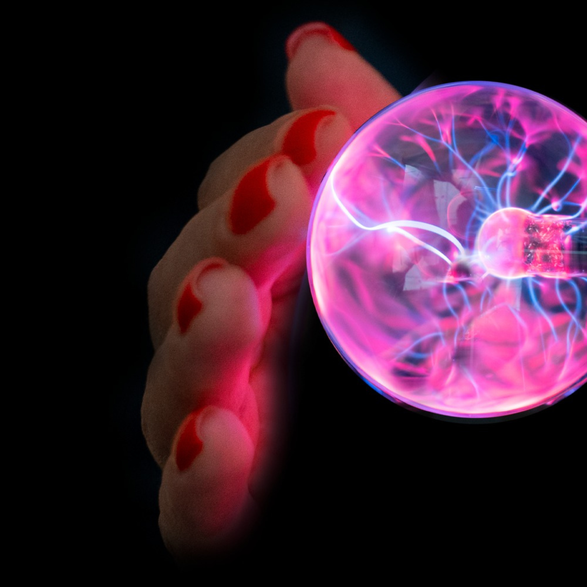 Zanto demonstrerad i ett mörkt rum