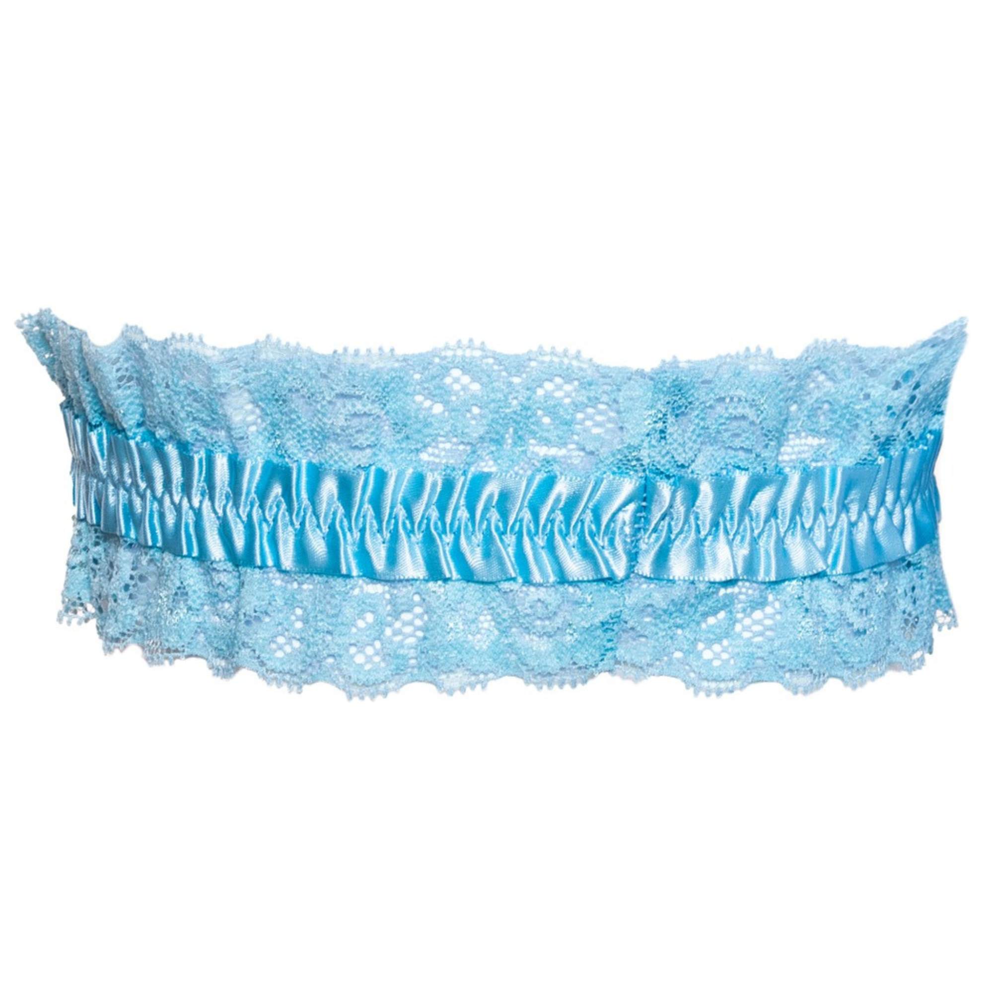 Baksida av Lace Garter Blue