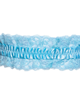 Baksida av Lace Garter Blue