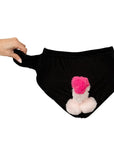 Bilden är Penis Briefs Skämtartikel mot vit bakgrund